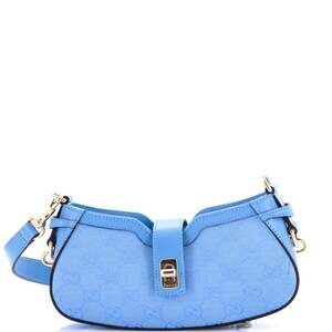 Gucci Moon Side Shoulder Bag Gg Canvas #233662G19B